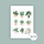 Postcard A6 potted plants no.2 by Frollein Schmid