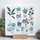 Poster 210x210mm potted plants by Frollein Schmid