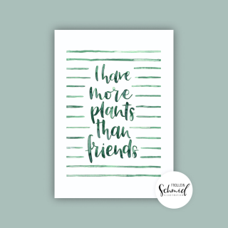 Poster A4 friends by Frollein Schmid