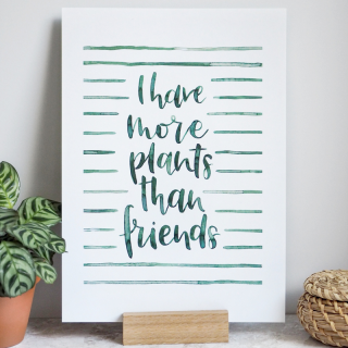 Poster A4 friends by Frollein Schmid